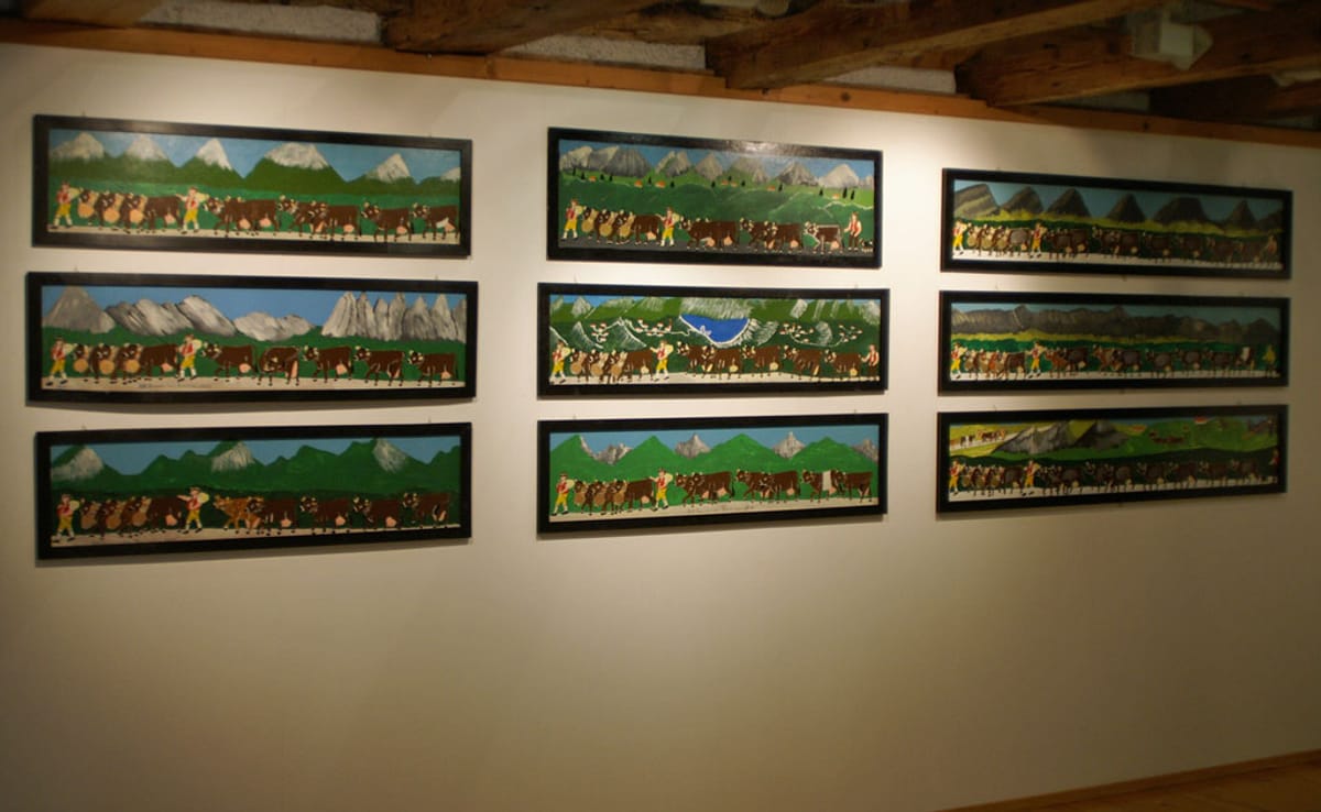 © Museum Appenzell_Sennenstreifen von Johann Baptist Inauen