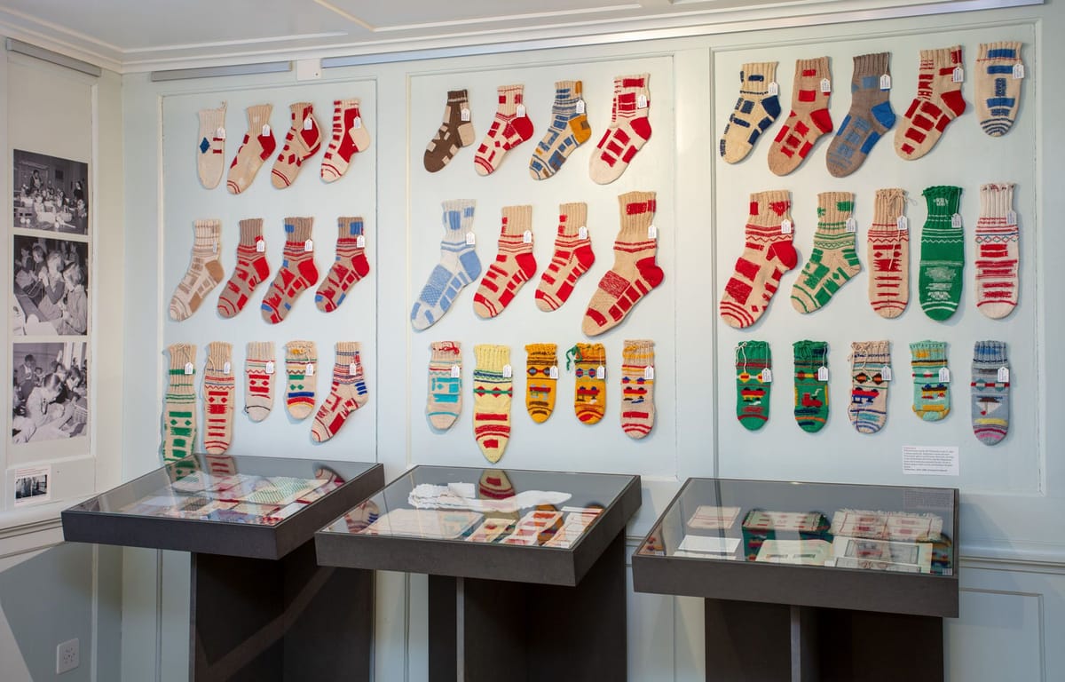 Museum Appenzell Ausstellung Geflickt Blick in die Ausstellung