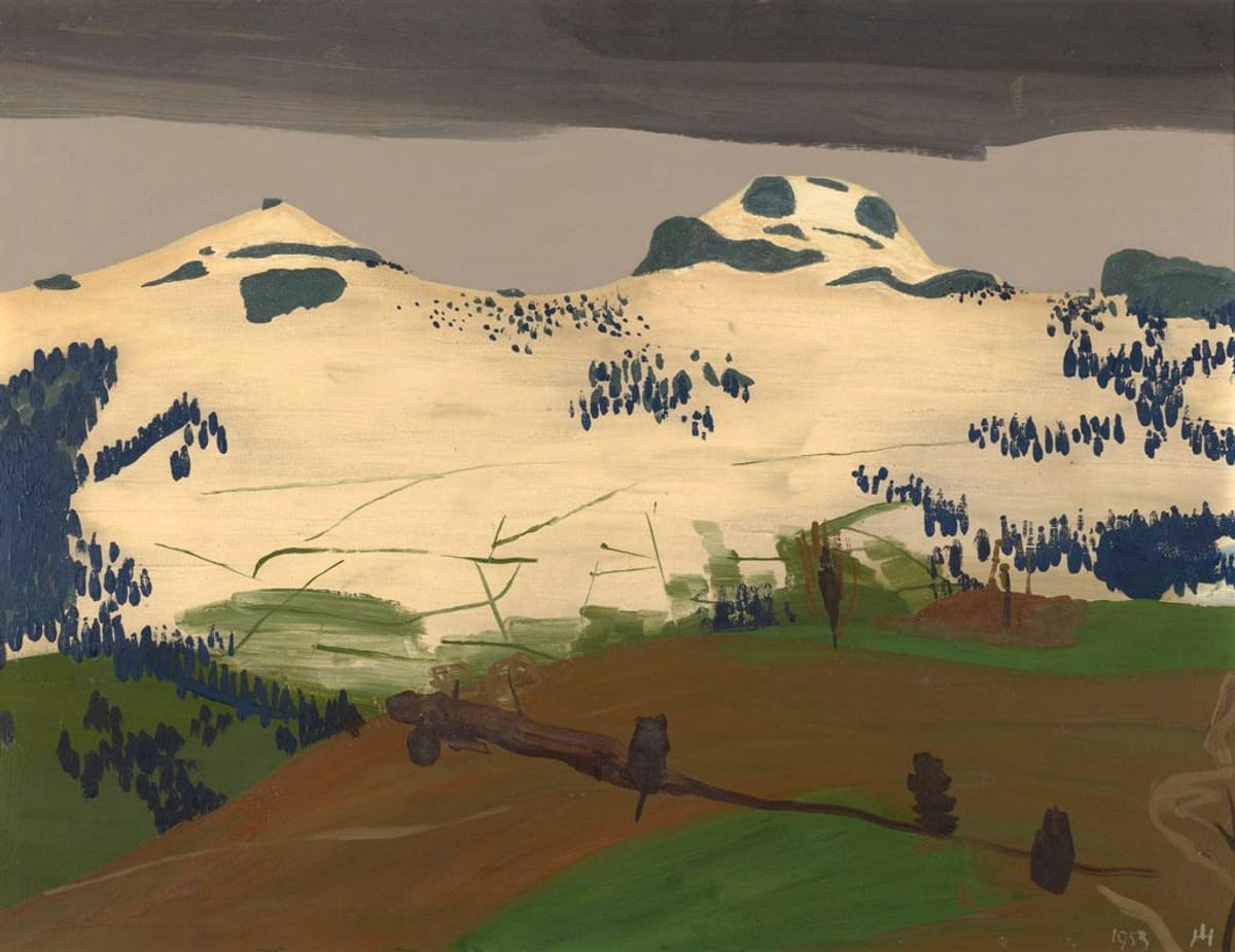 © Museum Appenzell Johannes Hugentobler_Frühlingslandschaft_1953