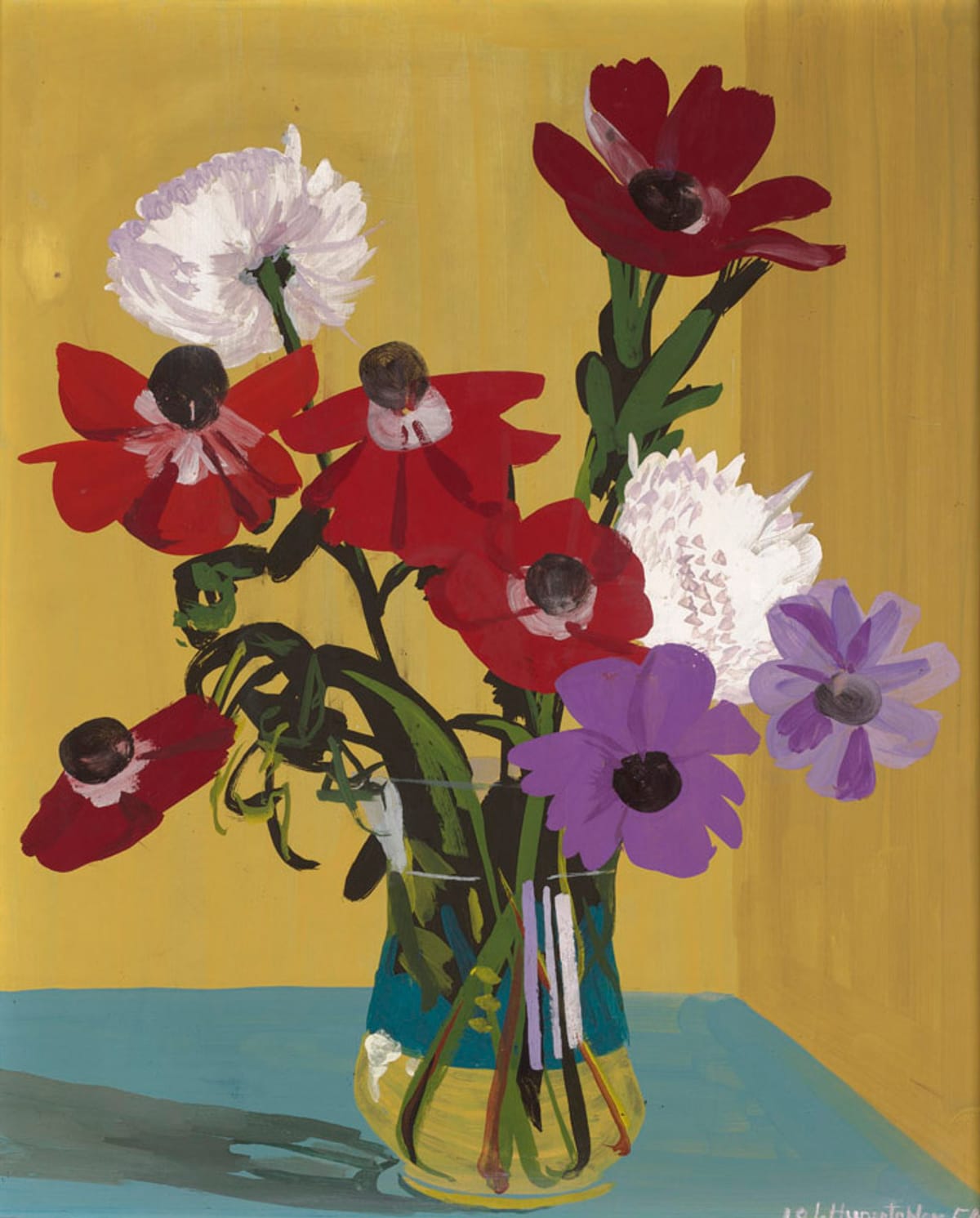 © Museum Appenzell_Johannes Hugentobler Blumenstrauss 1954