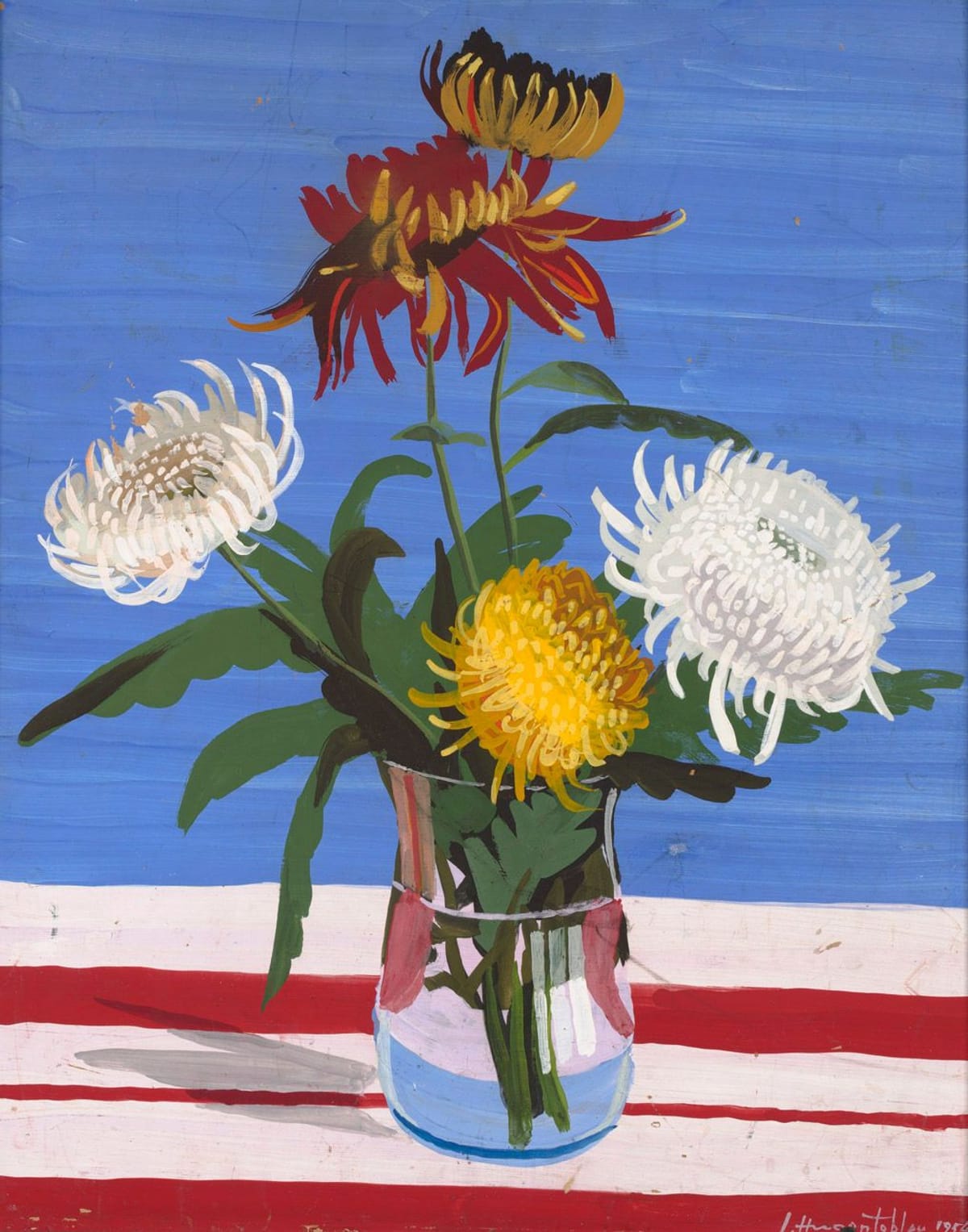 ©-Museum-Appenzell_Johannes-Hugentobler-Blumenstrauss 1954