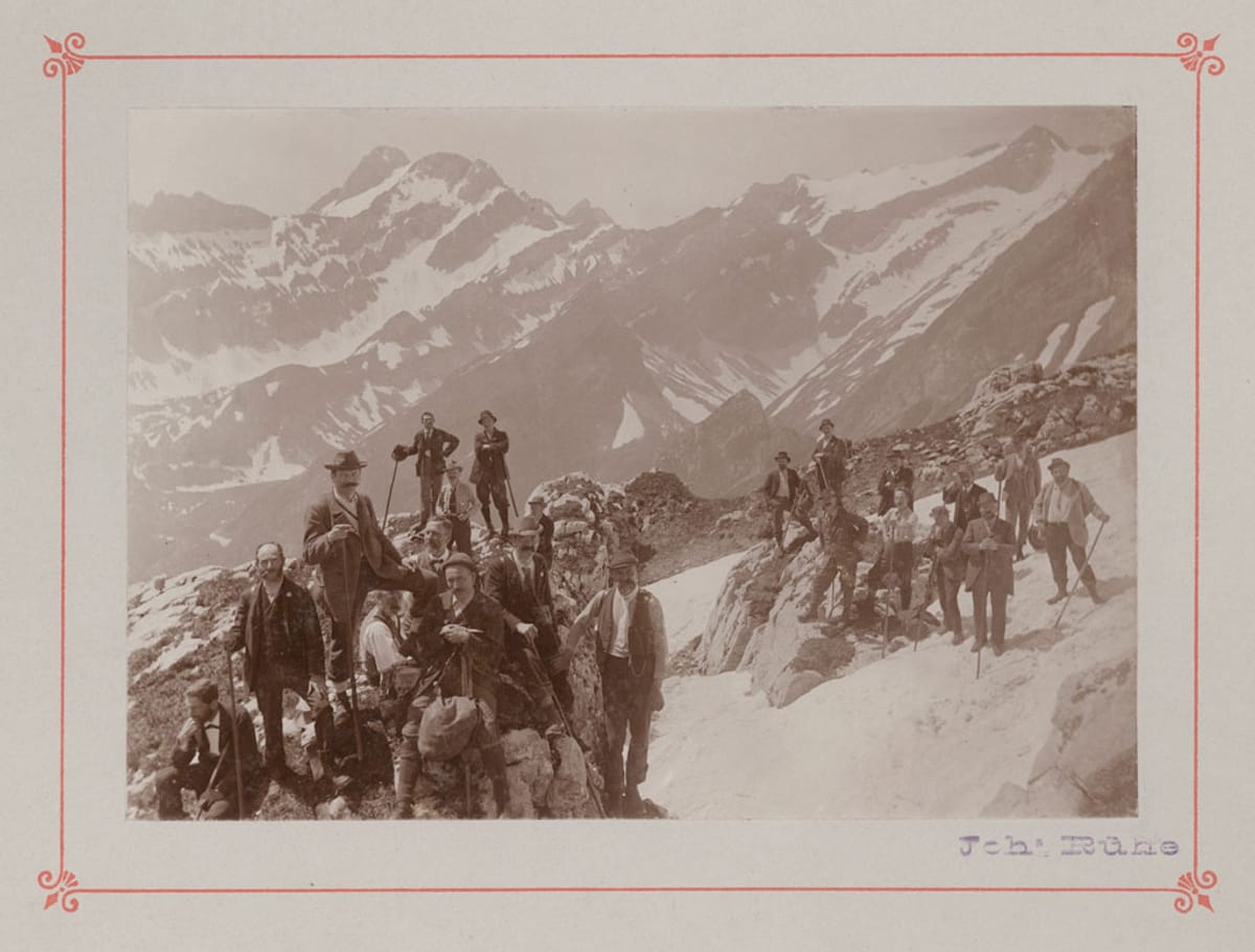 © Museum Appenzell_SAC auf dem Schäfler_1897