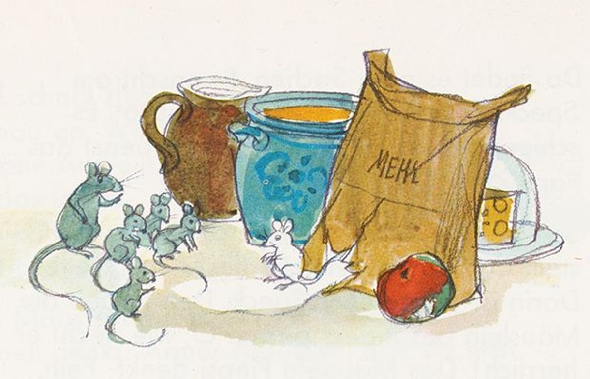 Graupelzchen aus Lesebuch Miis Bueaechli