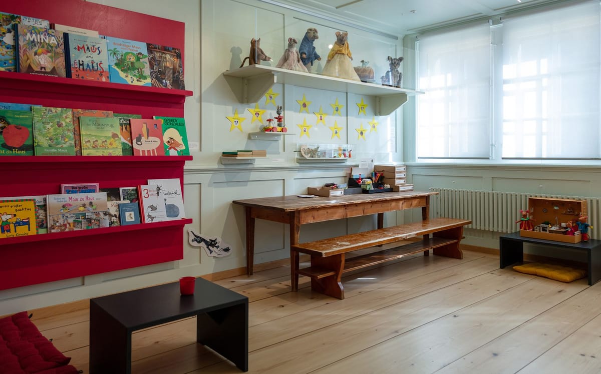 Museum Appenzel Blick in die Ausstellung Die Maus 2