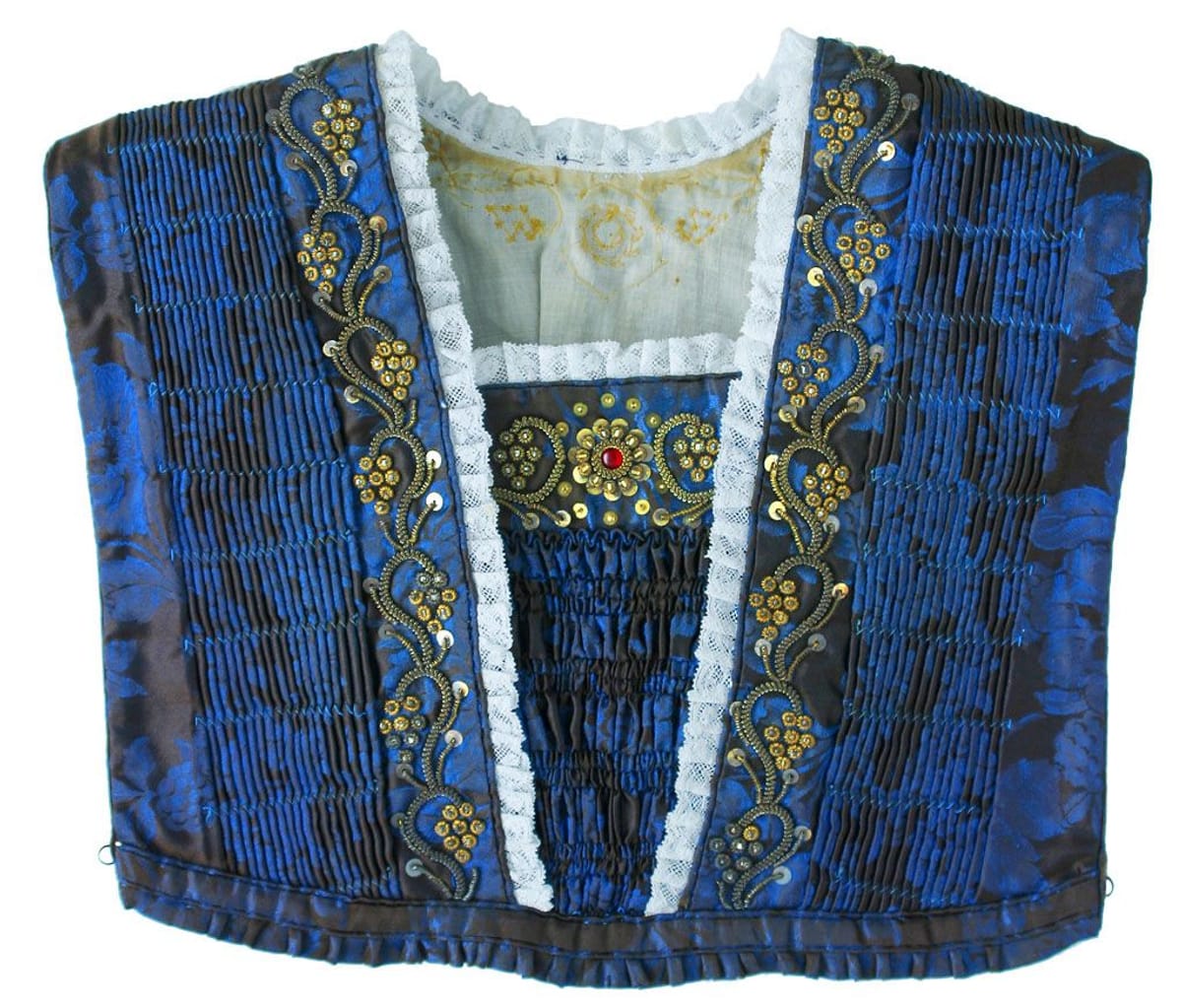 © Museum Appenzell_gemustertes-Brüechli-bestickt-mit-Perlen_um-1910_1