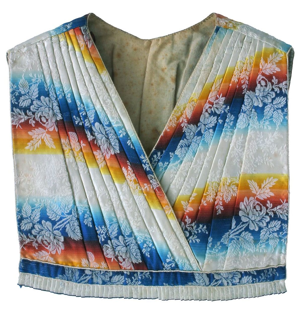 © Museum Appenzell_gemustertes Brüechli aus Seide um 1870