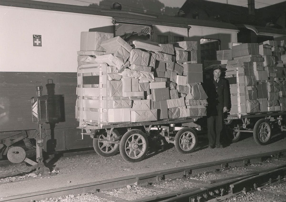 © Museum Appenzell_Päcklipost Foto Emil Grubenmann 1955