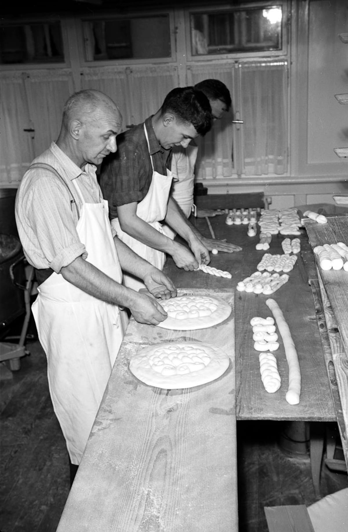 © Museum Appenzell_Weihnachts-Backstube Foto Emil Grubenmann um 1960