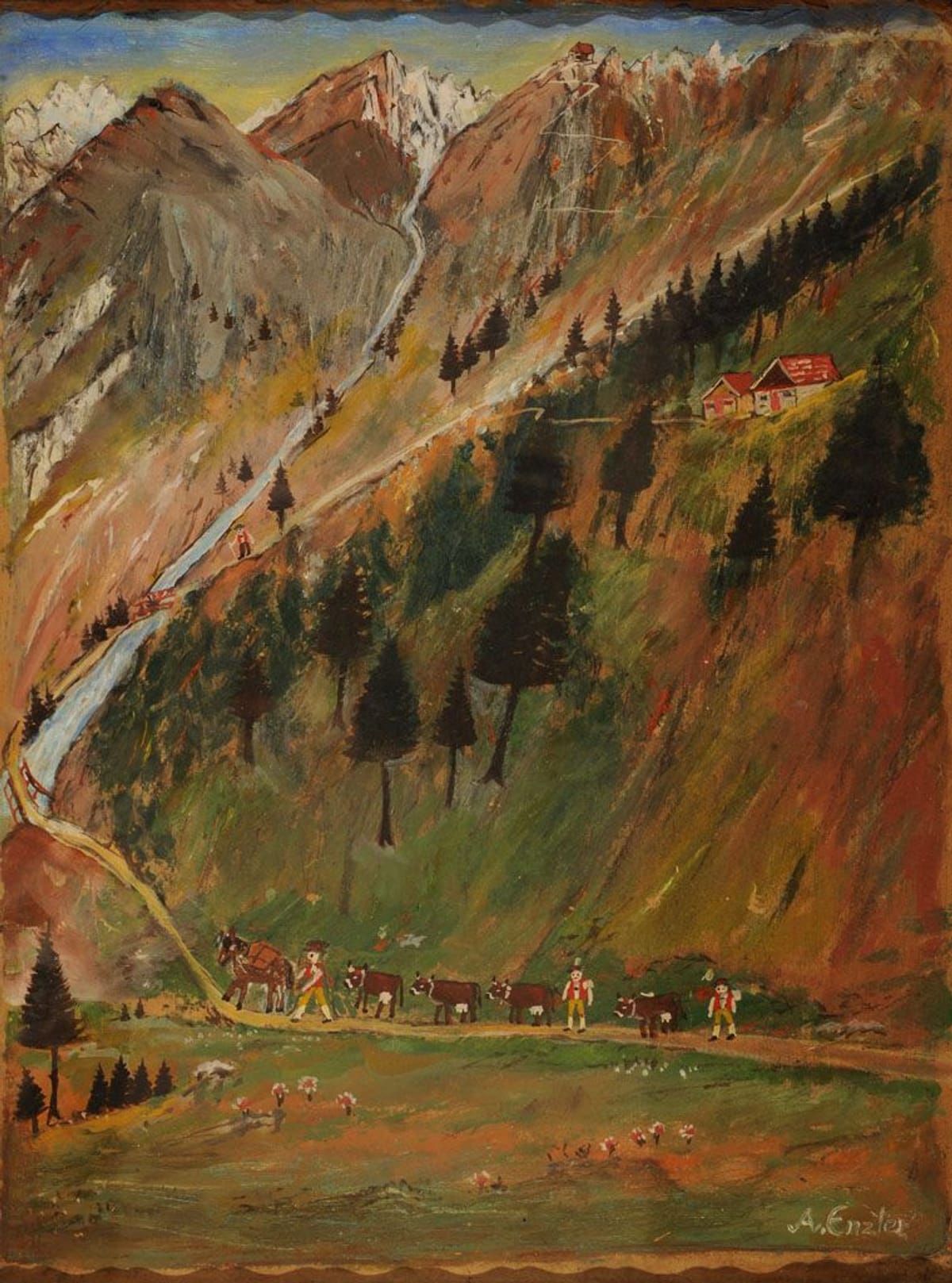 © Museum Appenzell_Albert Enzler Berglandschaft