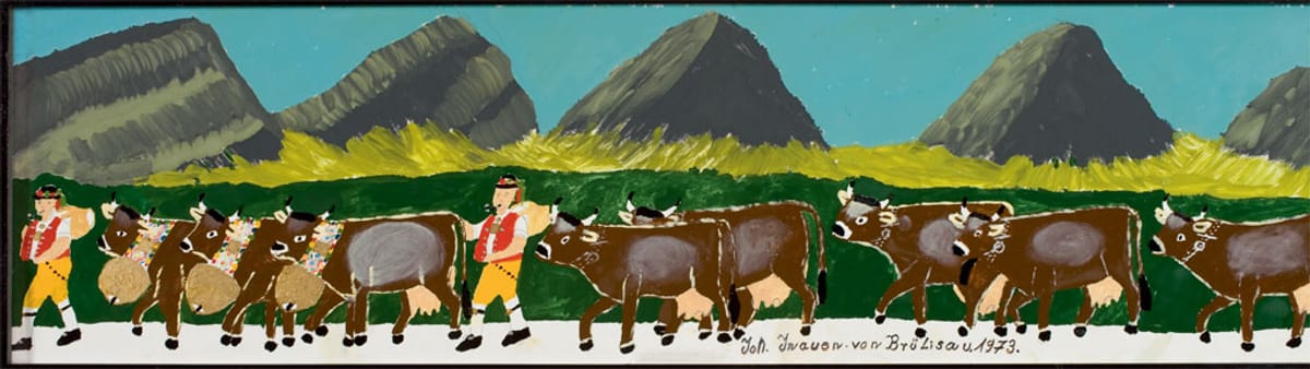 © Museum Appenzell_Johann-Baptist-Inauen Sennenstreifen 1973