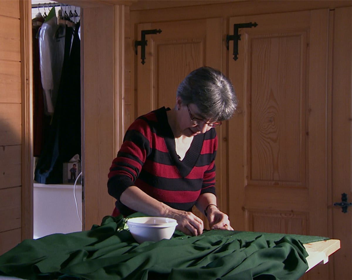 © Museum-Appenzell-Bernadette-am-Falttisch