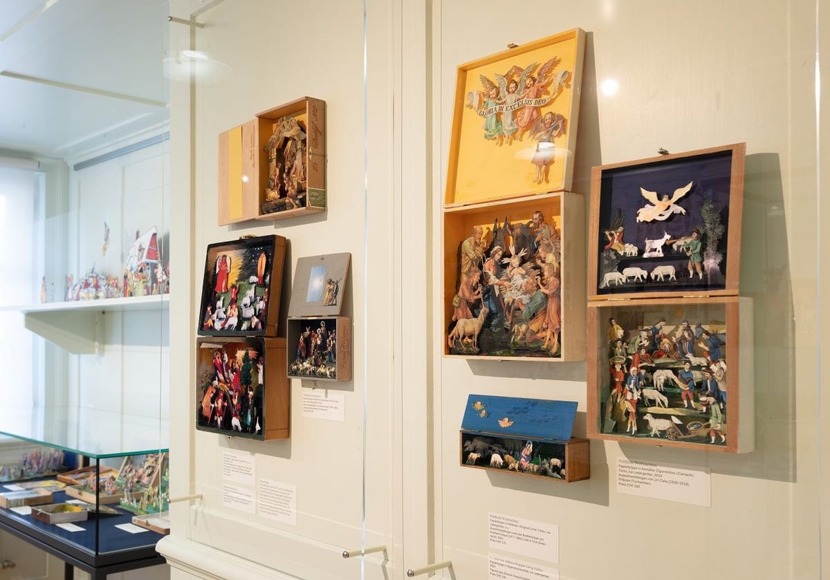 Museum Appenzell Ausstellung Froehliche Weihnachten Blick in die Ausstellung 2