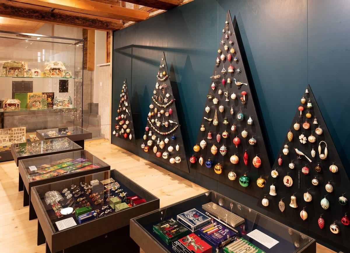 Museum Appenzell Ausstellung Froehliche Weihnachten Blick in die Ausstellung