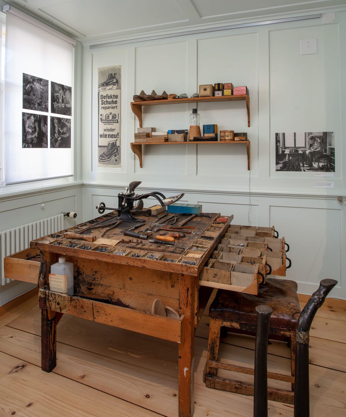 Museum Appenzell Ausstellung Geflickt Blick in die Ausstellung 2