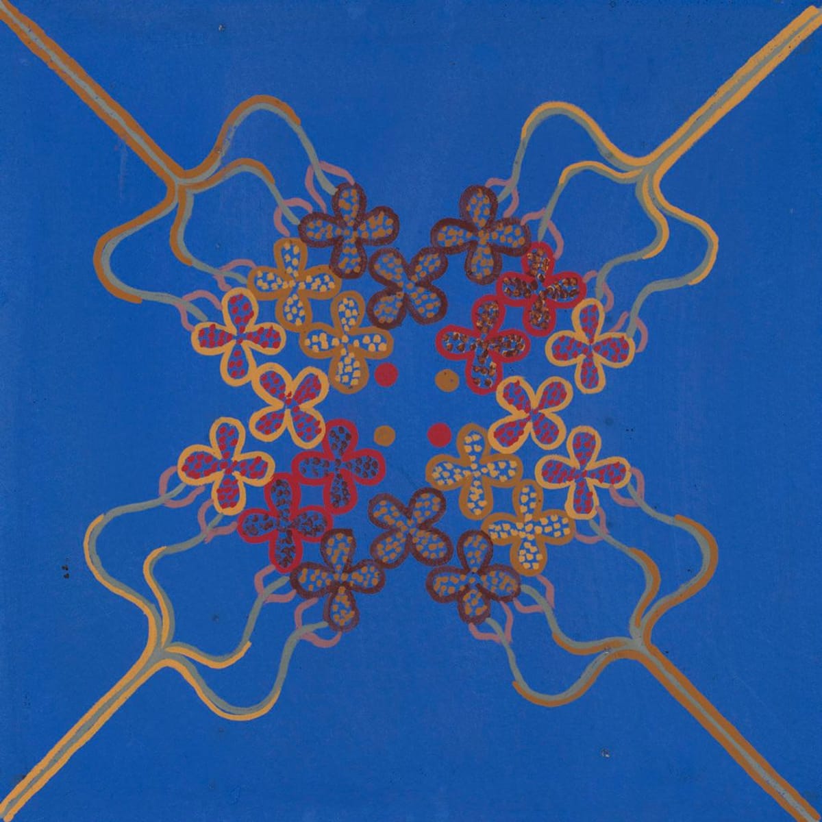 © Museum Appenzell Johannes Hugentobler_Deckenbemalung in Privathaus_1945_3