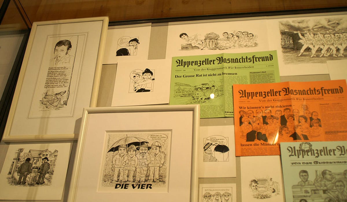 © Museum Appenzell_Blick in die Ausstellung_Josef_Fässler