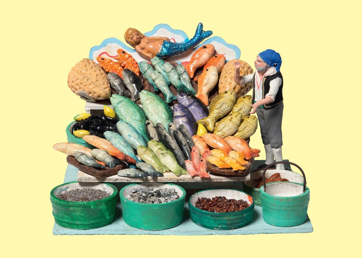 © Museum Appenzell-Fischstand-aus-Neapel-vor-1976