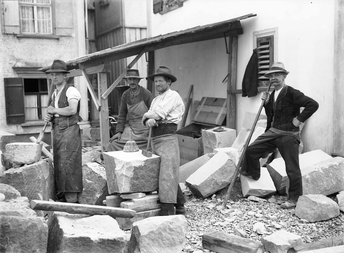 © Museum-Appenzell-Steinmetze-Egon-Müller, 1923