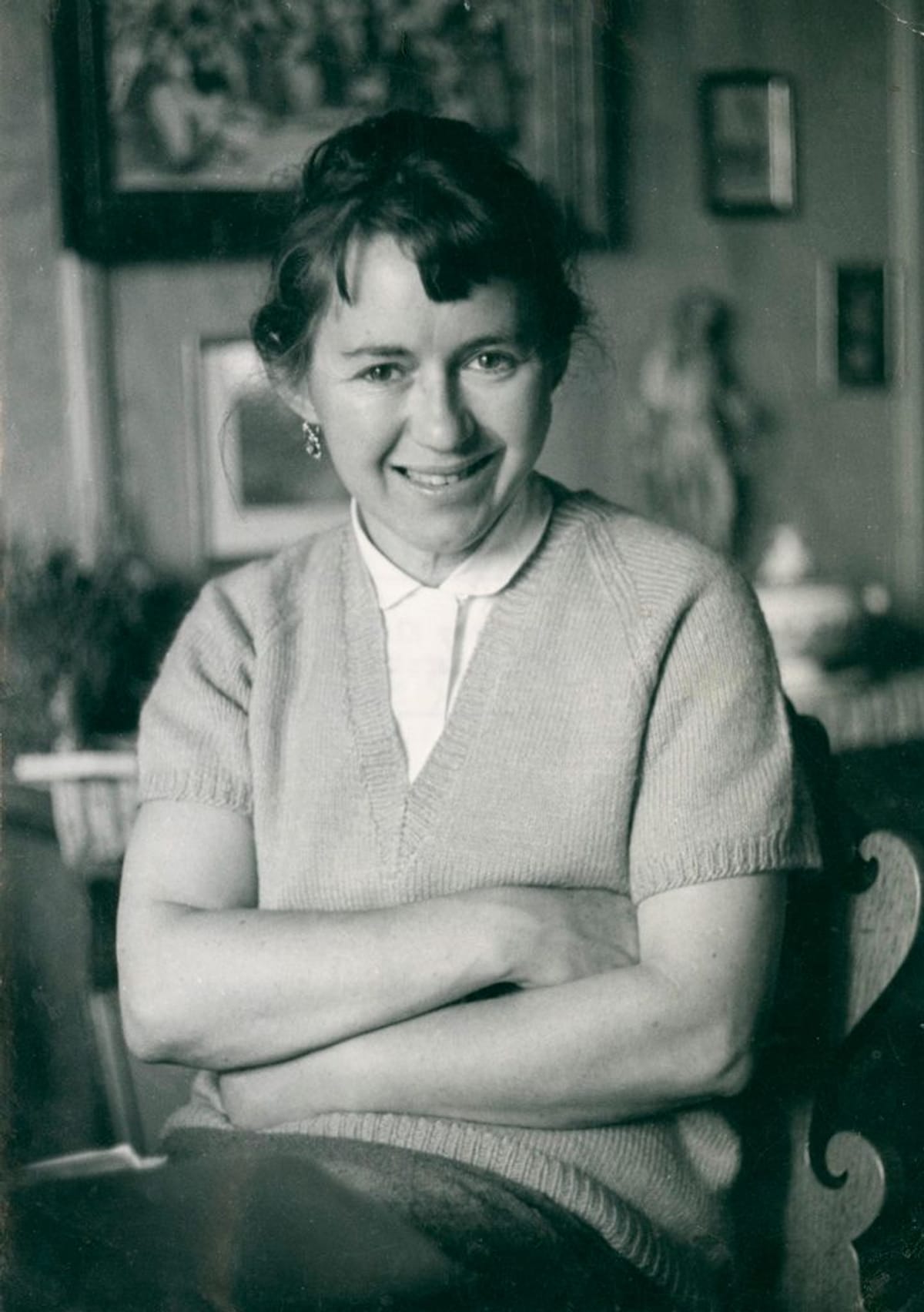 © Museum Appenzell_Sibylle_Neff_in ihrem Atelier_1970