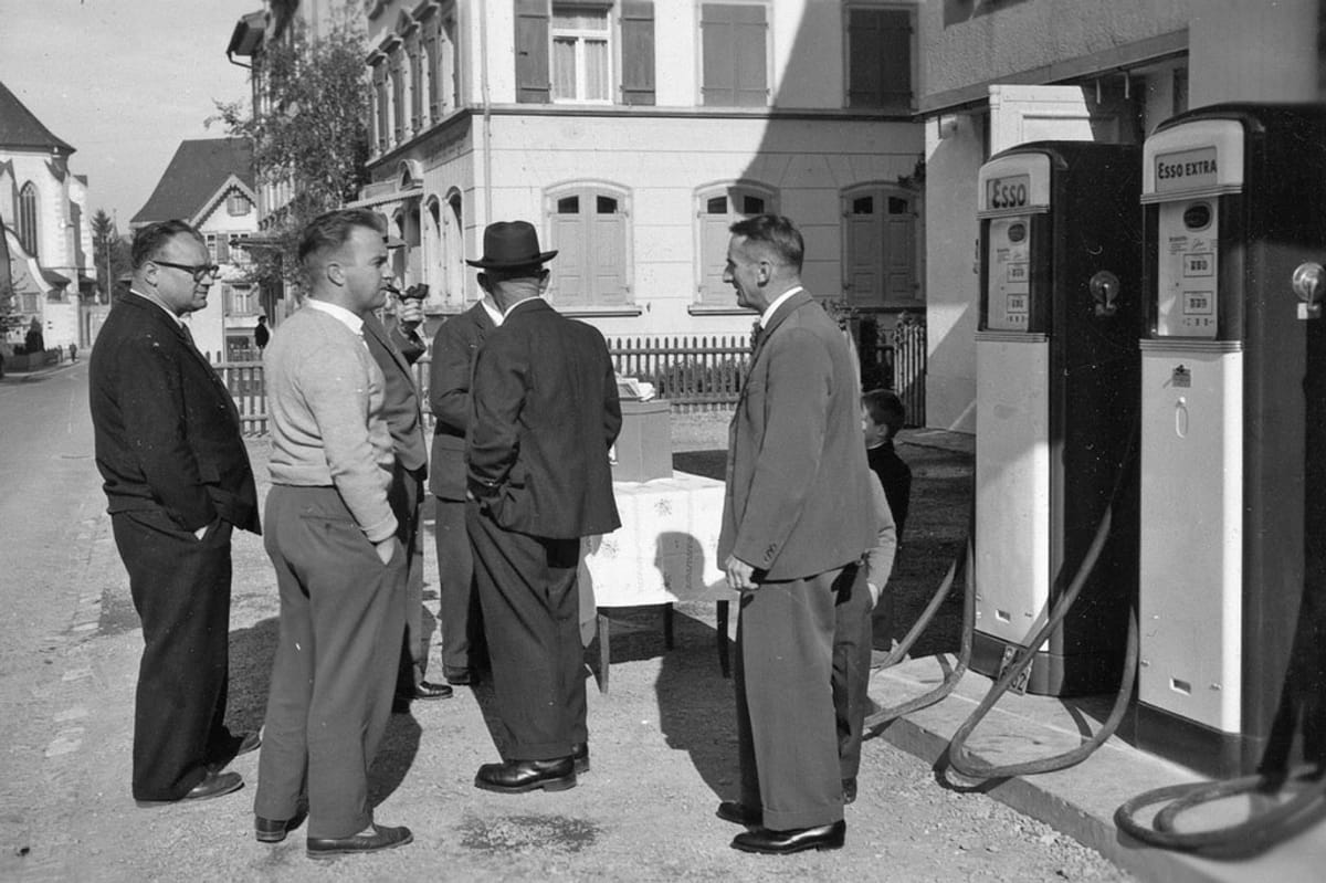 © Museum Appenzell_Männergruppe_Foto_Emil_Grubenmann_um 1960