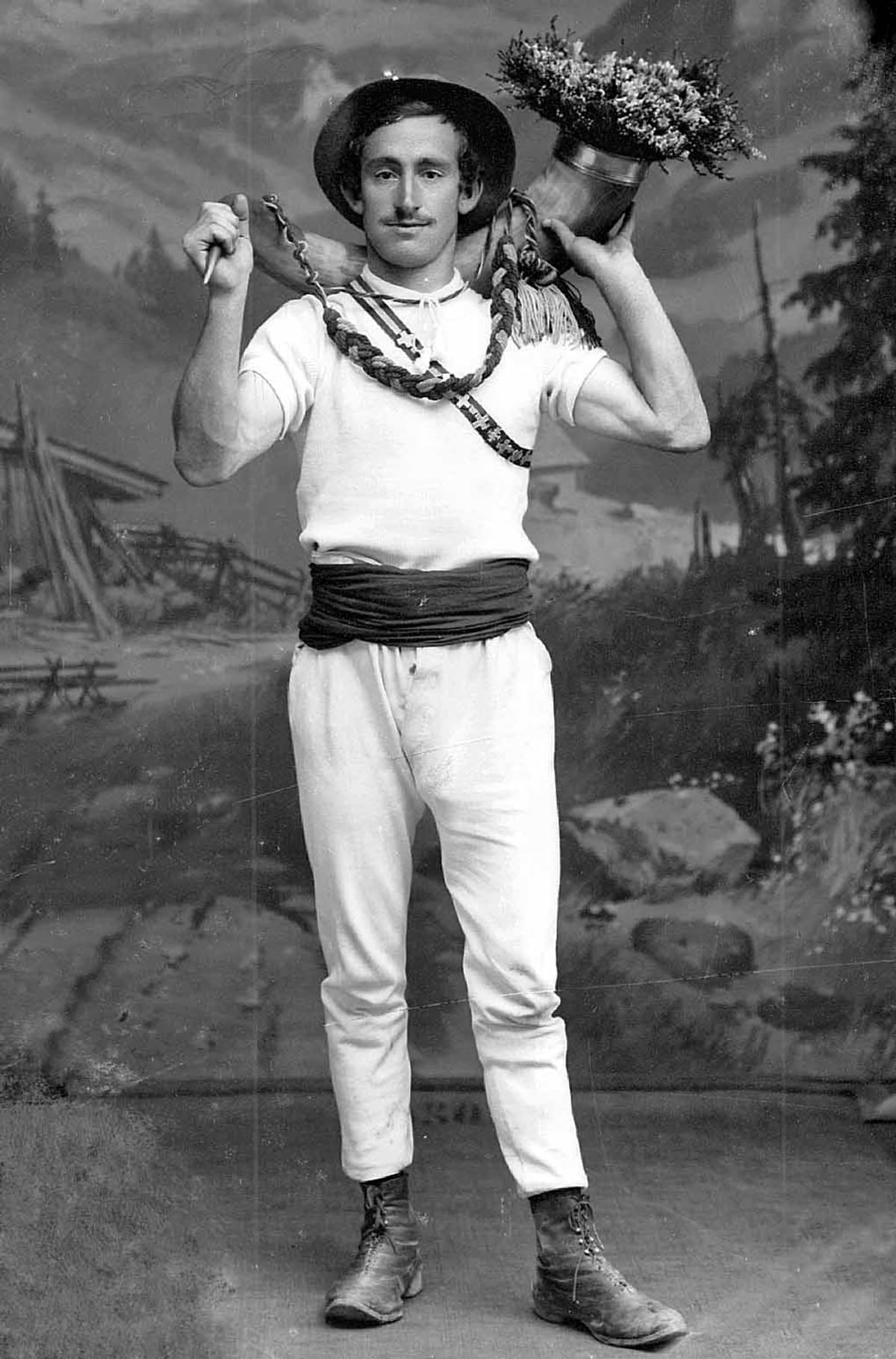 © Museum Appenzell Turner Foto Jakob Müller um 1910