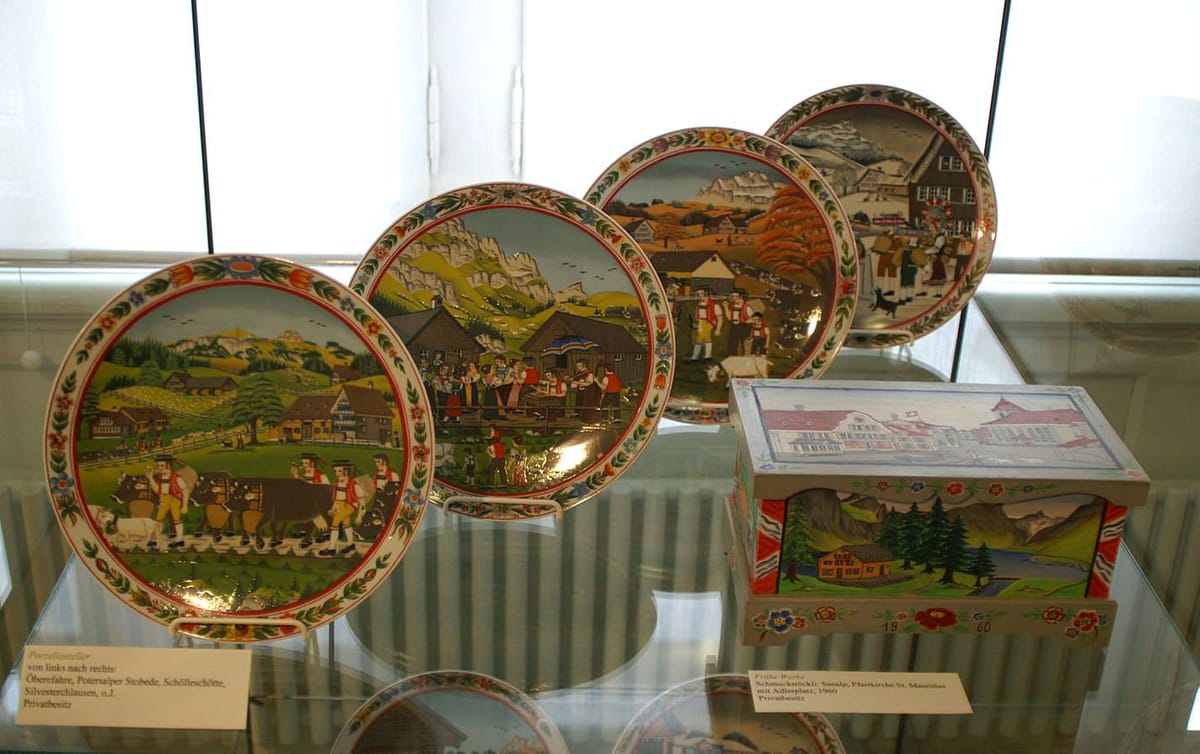 © Museum Appenzell Blick in die Ausstellung_Willi-Keller