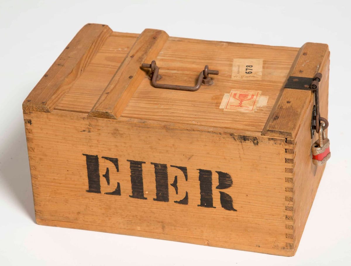 © Museum-Appenzell-Eierkiste-um 1940