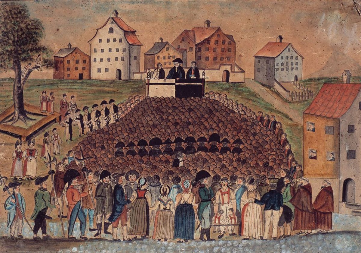 © Museum Appenzell_Landsgemeinde_um 1780