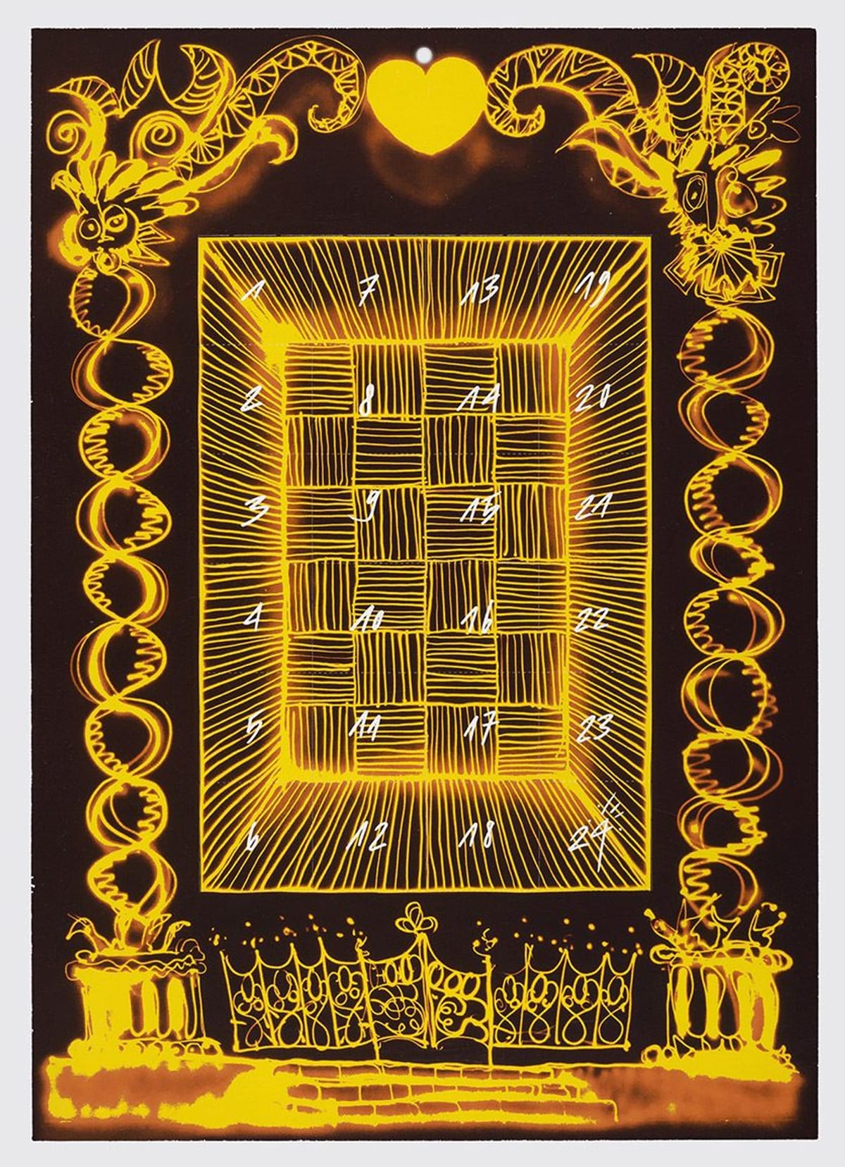 Gobaadventskalender gestaltet von Stefan Inauen 2019