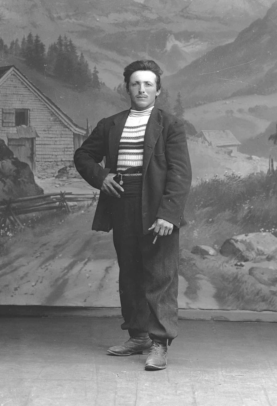 Copyright_Museum-Appenzell-Gastarbeiter-Jakob-Müller-um-1905