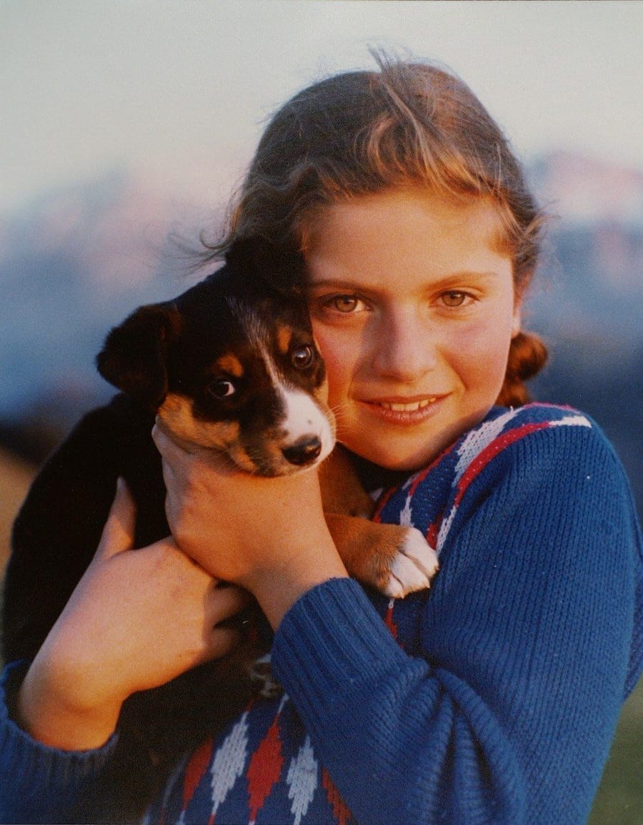 Copyright_Museum-Appenzell-Mädchen-mit-Bläss-Emil-Grubenmann sen.-um 1970