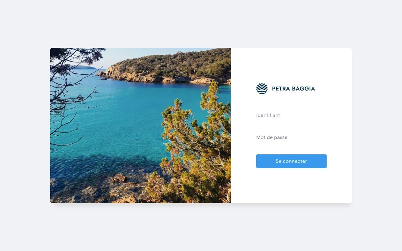 Petra Baggia / Web App 1