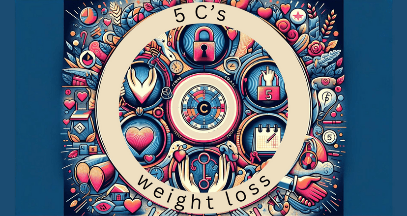 What are the 5 C's of Weight Loss?