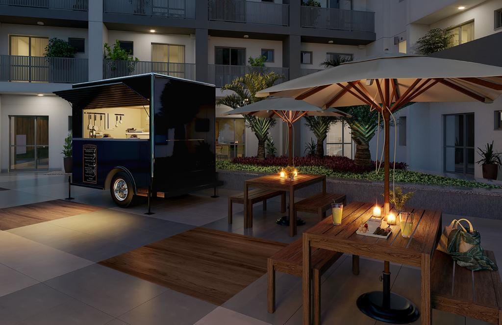 PATEO NAZARETH RESIDENCIAL, Studio, apartamentos de 1, 2 e 3 quartos