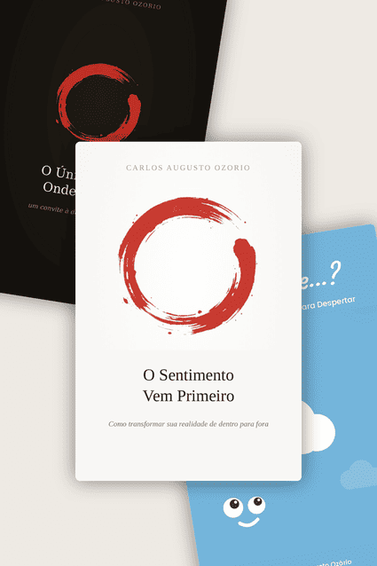 Os três livros da trilogia juntos