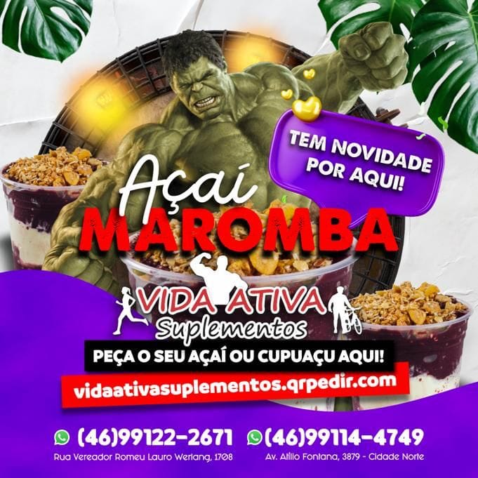 Logo da empresa VIDA ATIVA SUPLEMENTOS