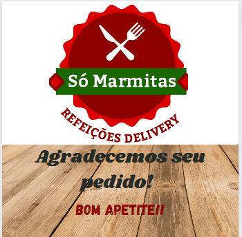 Logo da empresa Só Marmitas Delivery