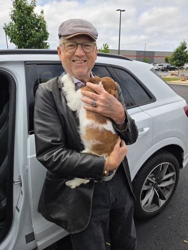Pawrade customer Gregory B. with their Cocker Spaniel puppy