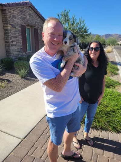 Odessa, a Australian Shepherd puppy from Pawrade