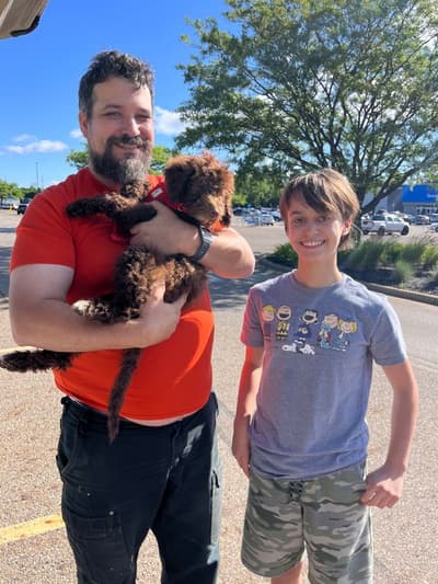Kaya, a Portuguese Water Dog puppy from Pawrade