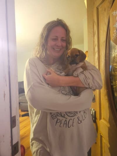 Cinder, a Puggle puppy from Pawrade