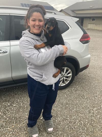 Taco, a Doberman Pinscher puppy from Pawrade