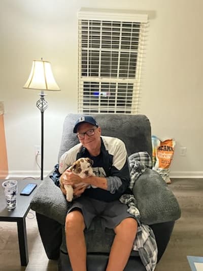 Leonard, a English Bulldog puppy from Pawrade