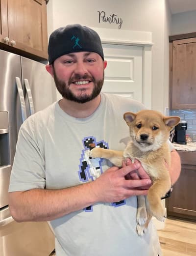 Yoshi, a Shiba Inu puppy from Pawrade