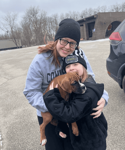 Evelyn, a Boxer puppy from Pawrade