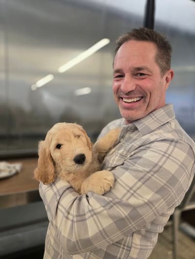 Foster, a Goldendoodle puppy from Pawrade