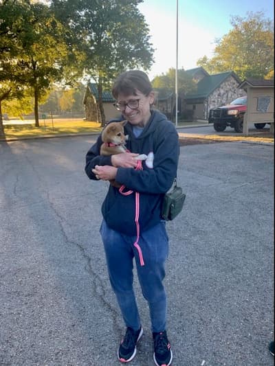 Candy, a Shiba Inu puppy from Pawrade