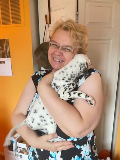 Jenner, a Dalmatian puppy from Pawrade