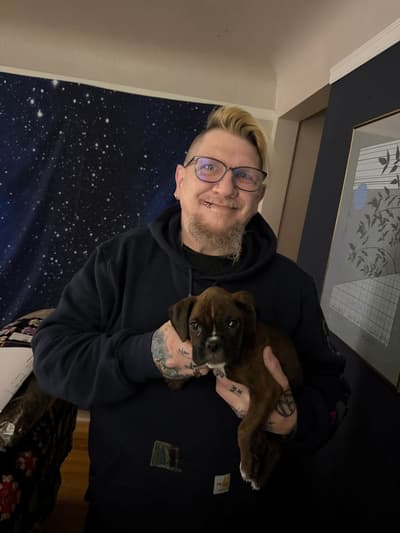 Kody, a Boxer puppy from Pawrade