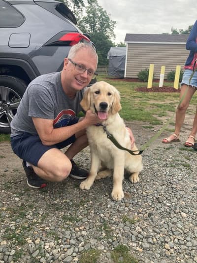 Dozer, a Golden Retriever puppy from Pawrade